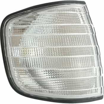 Juego de intermitentes delanteros compatibles con Mercedes-Benz W126 Sedán 1980-1991 - Blanco