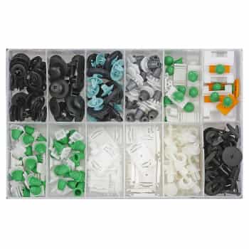 Surtido de clips de tapicería para Audi 160 piezas