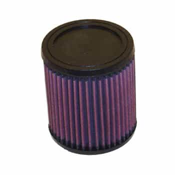 Filtre de remplacement K&N adapté à un raccord rond de 62 mm (RU-0840)