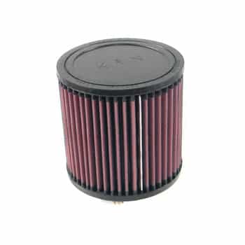 Filtre de remplacement K&N adapté à un raccordement de 76 mm et d'une hauteur de 127 mm (RU-2430)