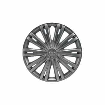 Juego de tapacubos Giga de 14 pulgadas en color metalizado