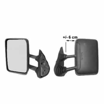 Espejo exterior IZQUIERDO COMPLETO desde '96 BRAZO CORTO 2812801 Hagus