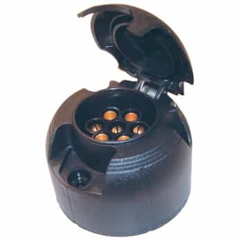 Toma de plástico de 7 pines