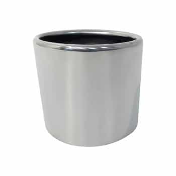 Embellecedor de escape de acero inoxidable ovalado 45-60 mm L 150 mm