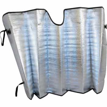 Parasol parabrisas aluminio 60x130 cm.