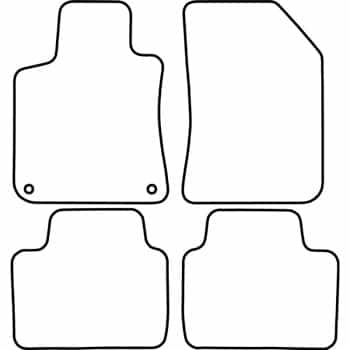 Alfombrillas de coche compatibles con Peugeot 308 SW 2014-