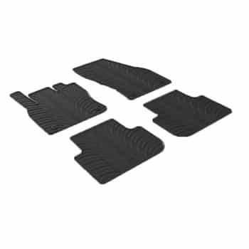 Alfombrillas de goma aptas para Volkswagen Tiguan 4/2016-
