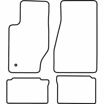 Alfombrillas de coche compatibles con Jeep Grand Cherokee 2005-2010