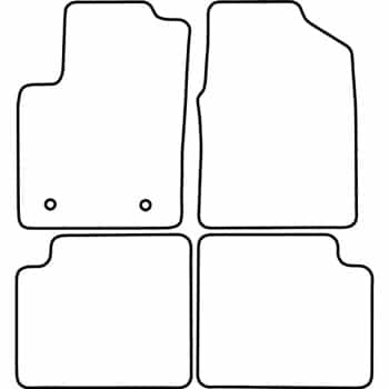 Alfombrillas de coche compatibles con Ford Ka 2013-2015