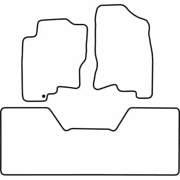 Alfombrillas de coche compatibles con Nissan Navara 2005-