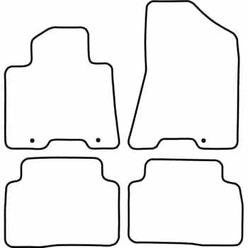 Alfombrillas de coche compatibles con Hyundai Tucson 2015-