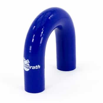 Manguera de silicona Bonrath con curva de 180 grados - Longitud: 50 mm - Ø16 mm