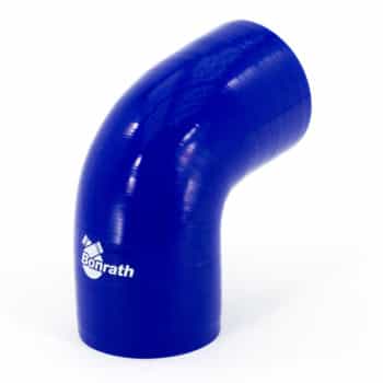 Tuyau Bonrath en silicone, coude à 90 degrés - Longueur: 50mm - Ø70mm