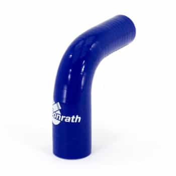 Tuyau en silicone Bonrath Réducteur à 90 ° - Longueur: 50mm - Ø28> 22mm