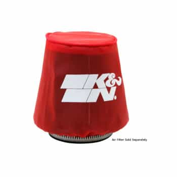 Couvercle de filtre sport K&N conique, rouge (22-2040PR)