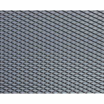 Malla de aluminio Foliatec Race, color negro mediano, 20 x 60 cm (2 unidades)