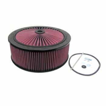 Bride K & N 185 mm, diamètre 14 '', 165 mm Höhe avec couvercle X-Stream (66-3090)