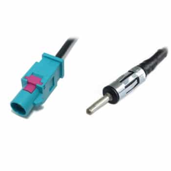 Adaptador Fakra macho --> ISO DIN macho