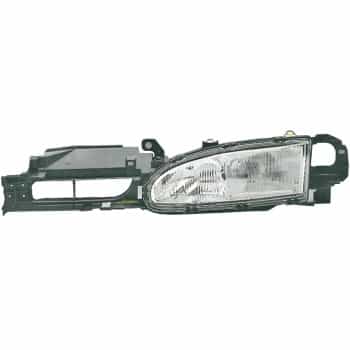 Cristal del faro izquierdo 9ES 354 254-111 Hella