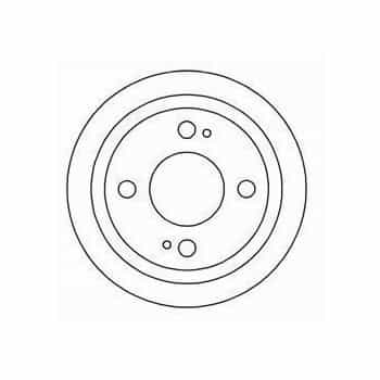Tambor de freno 2345-S ABS