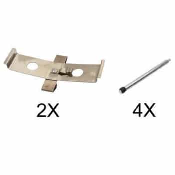 Kit de accesorios, pastilla de freno de disco