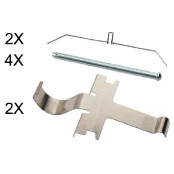 Kit de accesorios, pastilla de freno de disco