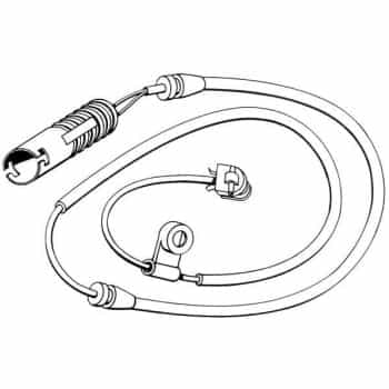 Contacto de advertencia, desgaste de pastillas/forros de freno 39584 ABS