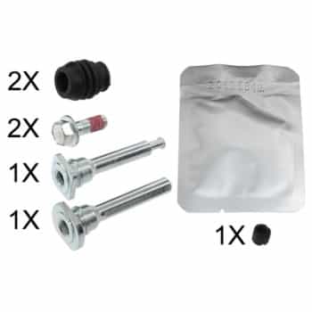 Juego de casquillos guía, pinza de freno 55187 ABS
