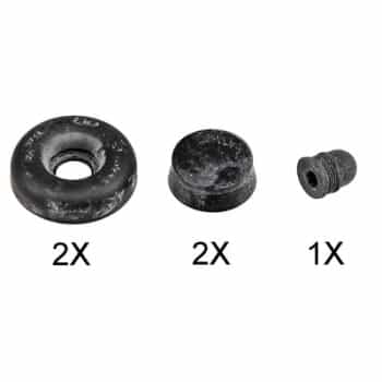 Kit de reparación, cilindro de freno de rueda 53668 ABS