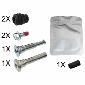 Juego de casquillos guía, pinza de freno 55174 ABS