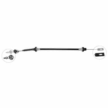 Tirette à câble, commande d'embrayage