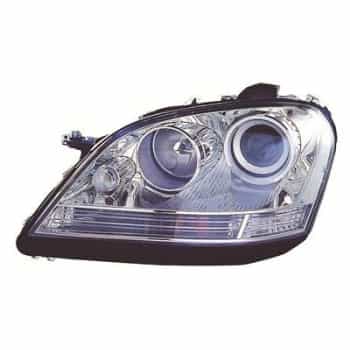 Faro izquierdo hasta 7/'08 H7+H7 incluido motor de ajuste 3087961 Van Wezel