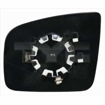 Cristal de espejo, retrovisor exterior 321-0123-1 TYC