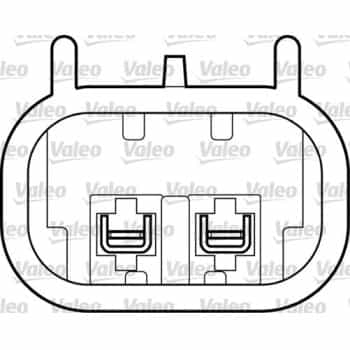 Mecanismo de control de ventana 850348 Valeo