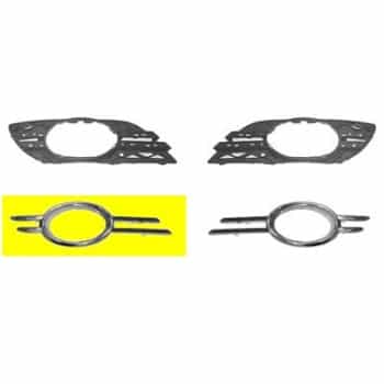 Anillo de faro antiniebla Avantgarde Cromo derecho 3043598 Van Wezel