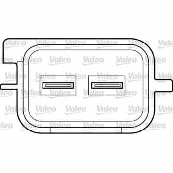 Mecanismo de control de ventana 850950 Valeo