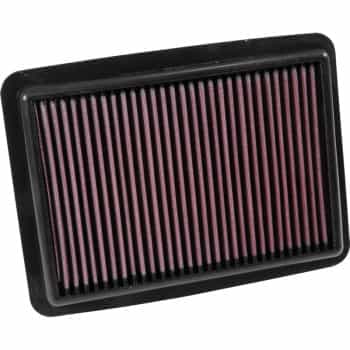 Filtro de repuesto K&N compatible con Honda Odyssey 2.4 (2014-2017) (33-3104)