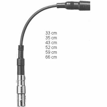 Juego de cables de bujía ZE765 Beru