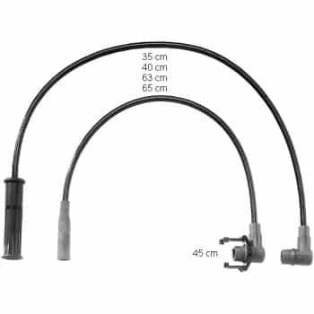 Juego de cables de bujía ZEF735 Beru