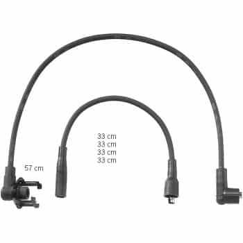 Juego de cables de bujía ZEF797 Beru