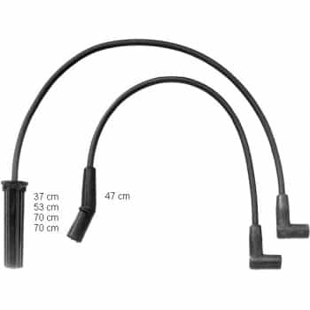 Juego de cables de bujía ZEF834 Beru