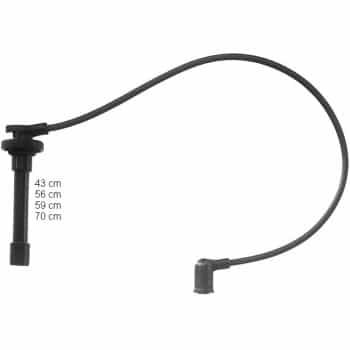 Juego de cables de bujía ZEF836 Beru