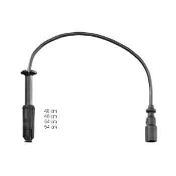 Juego de cables de bujía ZEF1450 Beru