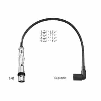 Juego de cables de bujía ZEF1572 Beru