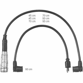 Juego de cables de bujía ZEF473 Beru