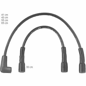 Juego de cables de bujía ZEF573 Beru
