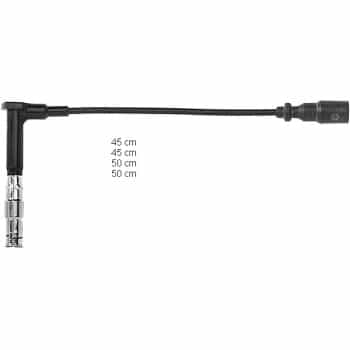 Juego de cables de bujía ZEF642 Beru