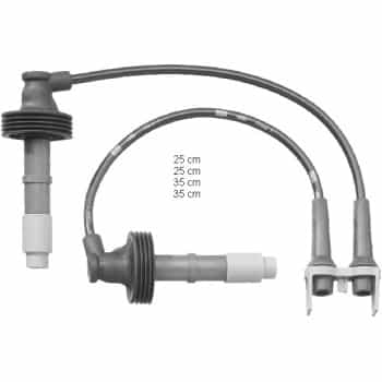Juego de cables de bujía ZEF1232 Beru