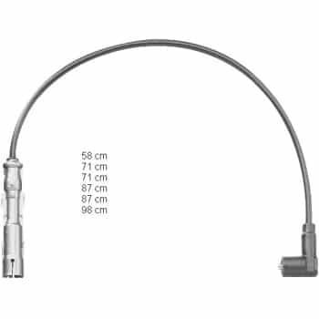 Juego de cables de bujía ZEF1260 Beru