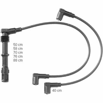 Juego de cables de bujía ZEF1127 Beru